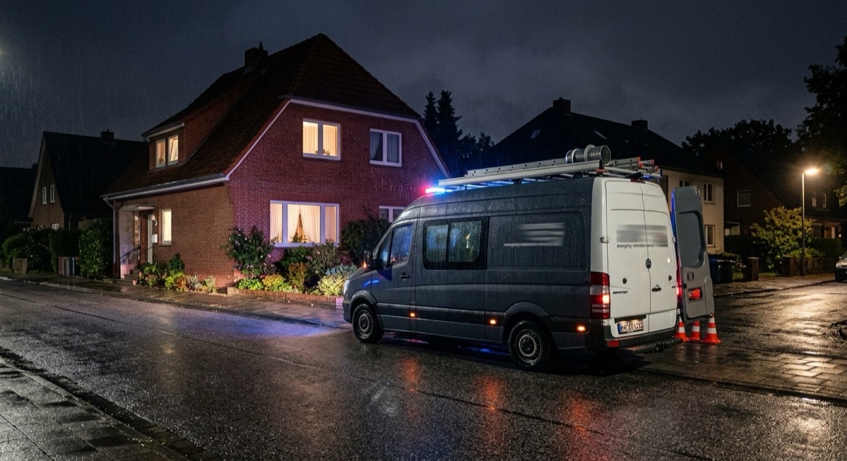 24/7 Notdienst bei Wasserschaden